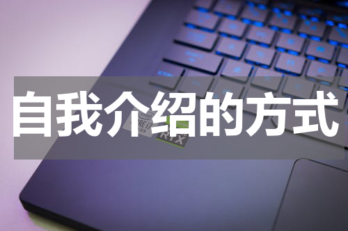 自我介绍的方式
