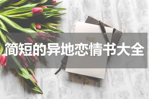 简短的异地恋情书大全