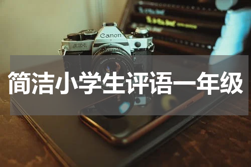 简洁小学生评语一年级