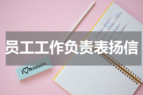 员工工作负责表扬信