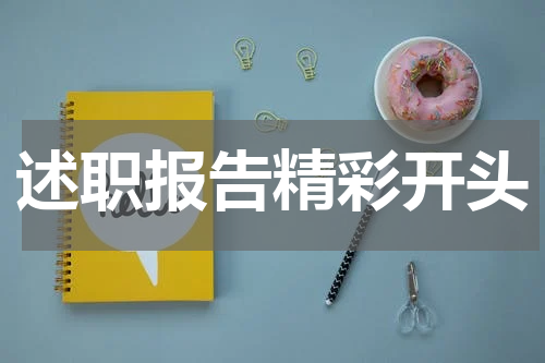 述职报告精彩开头