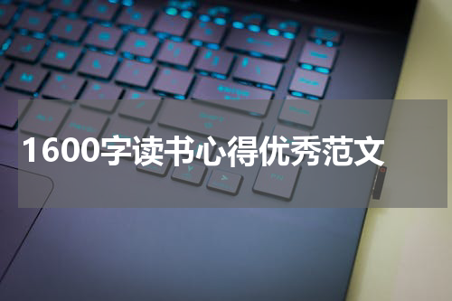 1600字读书心得优秀范文