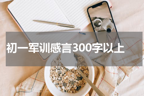 初一军训感言300字以上