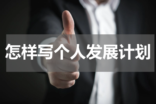 怎样写个人发展计划