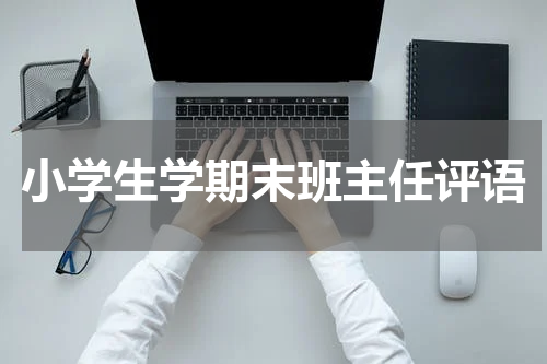 小学生学期末班主任评语
