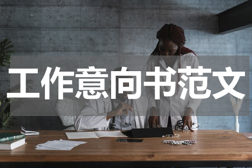 工作意向书范文