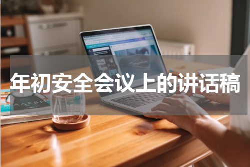 年初安全会议上的讲话稿