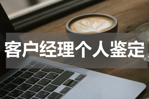 客户经理个人鉴定