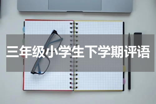 三年级小学生下学期评语
