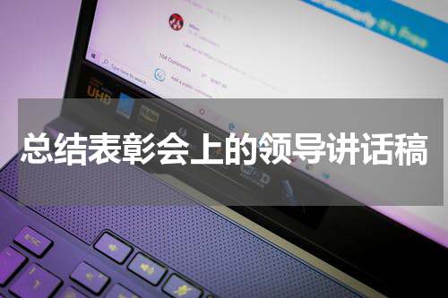 总结表彰会上的领导讲话稿