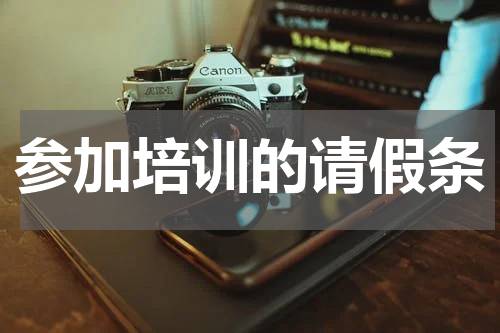 参加培训的请假条