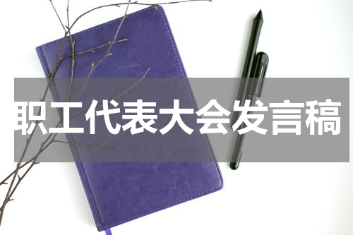 职工代表大会发言稿