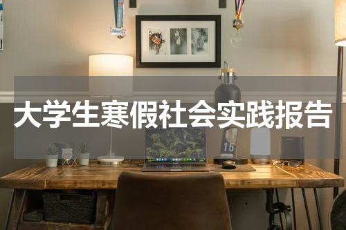 大学生寒假社会实践报告