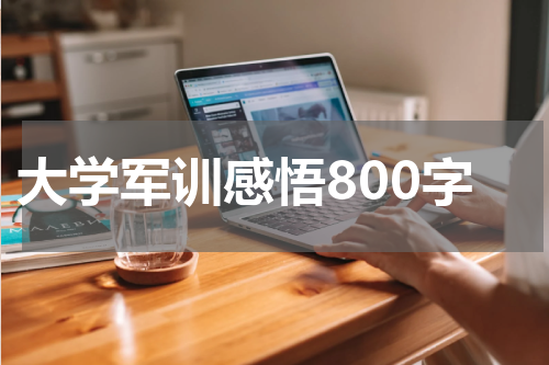 大学军训感悟800字