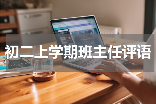 初二上学期班主任评语