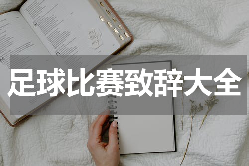 足球比赛致辞大全