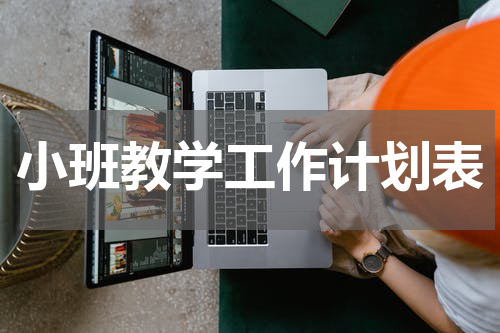 小班教学工作计划表