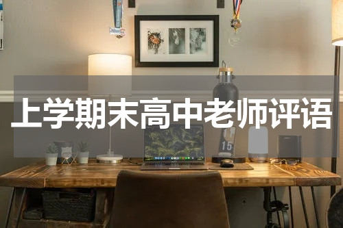 上学期末高中老师评语