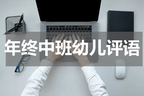年终中班幼儿评语