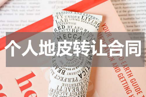 个人地皮转让合同