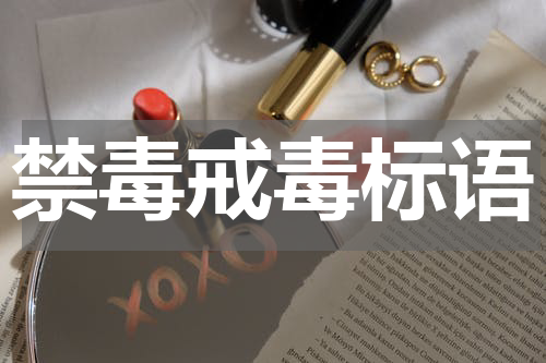 禁毒戒毒标语