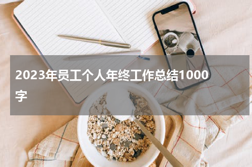 2023年员工个人年终工作总结1000字