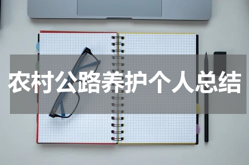 农村公路养护个人总结