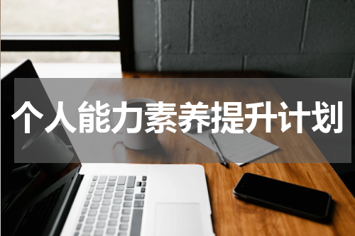 个人能力素养提升计划