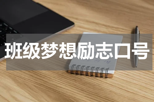 班级梦想励志口号