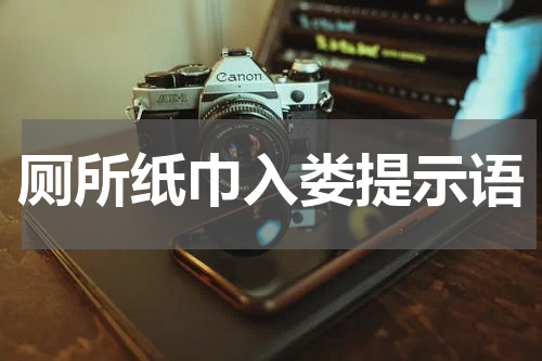 厕所纸巾入娄提示语