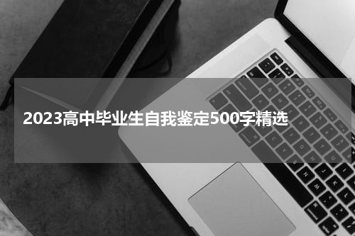 2023高中毕业生自我鉴定500字精选