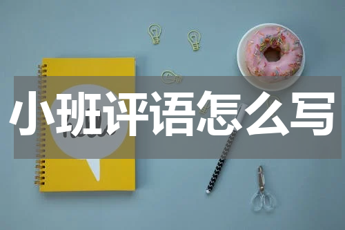 小班评语怎么写