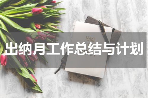 出纳月工作总结与计划