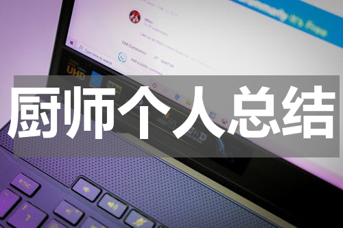 厨师个人总结