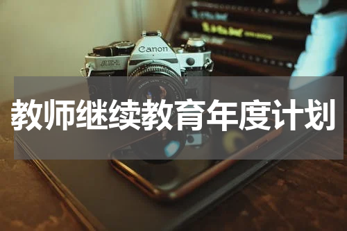 教师继续教育年度计划