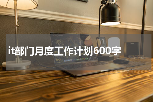 it部门月度工作计划600字