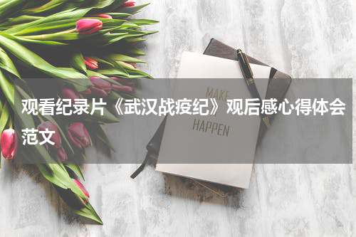 观看纪录片《武汉战疫纪》观后感心得体会范文