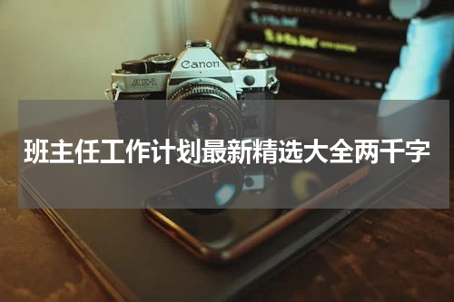 班主任工作计划最新精选大全两千字