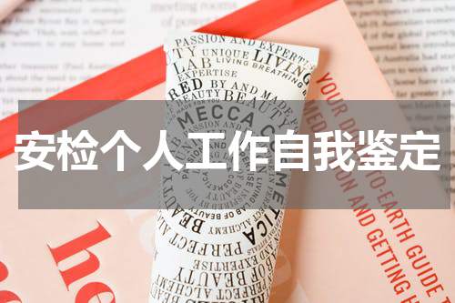 安检个人工作自我鉴定