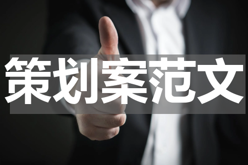 策划案范文