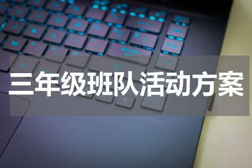 三年级班队活动方案