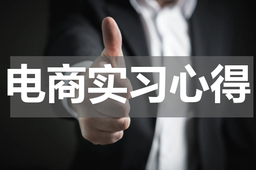 电商实习心得