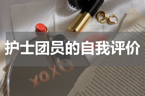 护士团员的自我评价