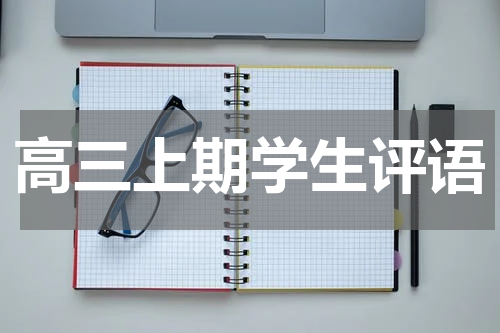 高三上期学生评语