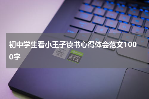 初中学生看小王子读书心得体会范文1000字