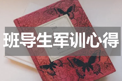 班导生军训心得