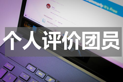 个人评价团员