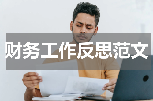 财务工作反思范文
