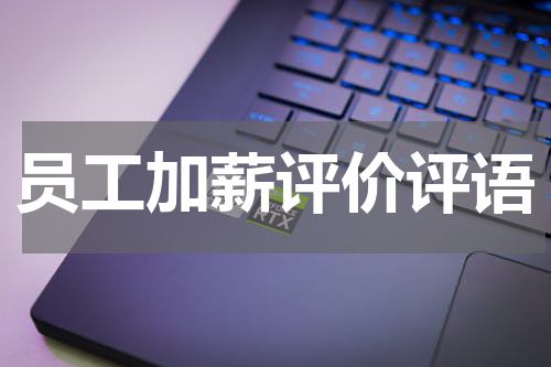 员工加薪评价评语