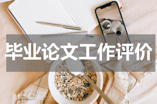 毕业论文工作评价